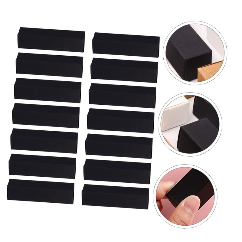 Operitacx 50 Stücke Schwarz Lippenstift Verpackung Boxen Lippenstift Verpackung Box