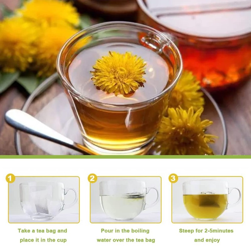 LYCKLIGA - Dandelion Root Tea, Dandelion Leaf and Root Tea