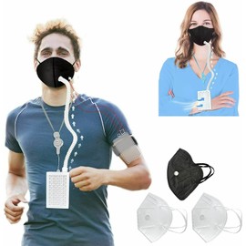 Aurora Portable Air Purifier Wearable Personal Air Purifiers Portable Electric Air Purifier HEPA Filter &Mask