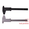 Penta Angel 2Pcs Plastic Caliper Inch/Metric 6Inch 150mm Mini Caliper