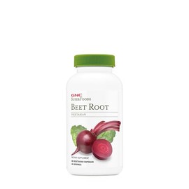 GNC SuperFoods Beet Root, Provides 60mg of Chlorophyll, 90 Capsules