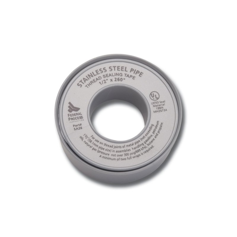 Gasoila Nickel PTFE Thread Seal Tape – Professional-Grade, 1/2 Inch