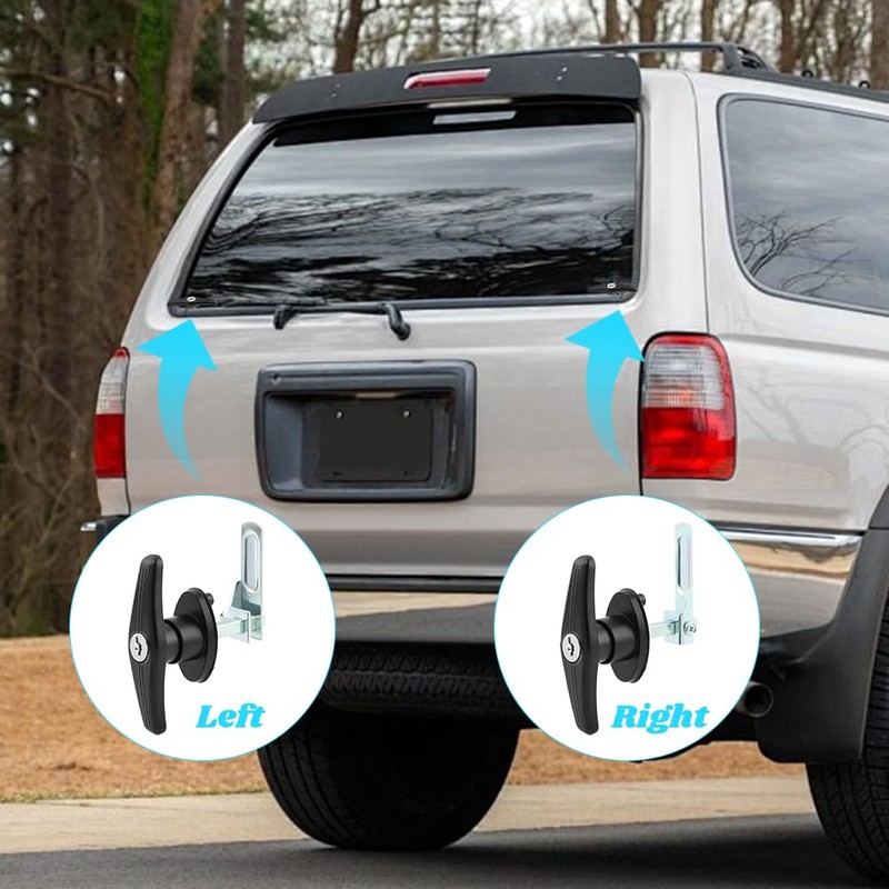 Truck Cap Camper Shell T-Handle Lock Latch Replacement Kit -