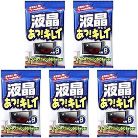 [Bulk Purchase] LCD TV Aah! Kirei, Large, 8 Sheets [x5]