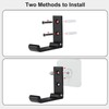 Allinside Coat Hooks, 4 Foldable Metal Coat Hooks, Modern Coat