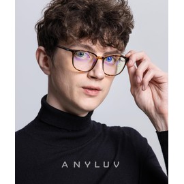 ANYLUV Blue Light Glasses for Woman Men, Womens Blue Light Blocking Glasses Computer Glasses Anti Eyestrain & UV400