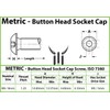 MonsterBolts - M8 x 35mm Button Head Socket Cap Screws,