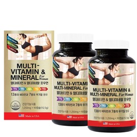 Origin Multivitamin & Multimineral for Women 90 Capsules (2 units) (6 month supply) / 오리진 멀티비타민 앤 멀티미네랄 포우먼 90캡슐 2개(6개월분)