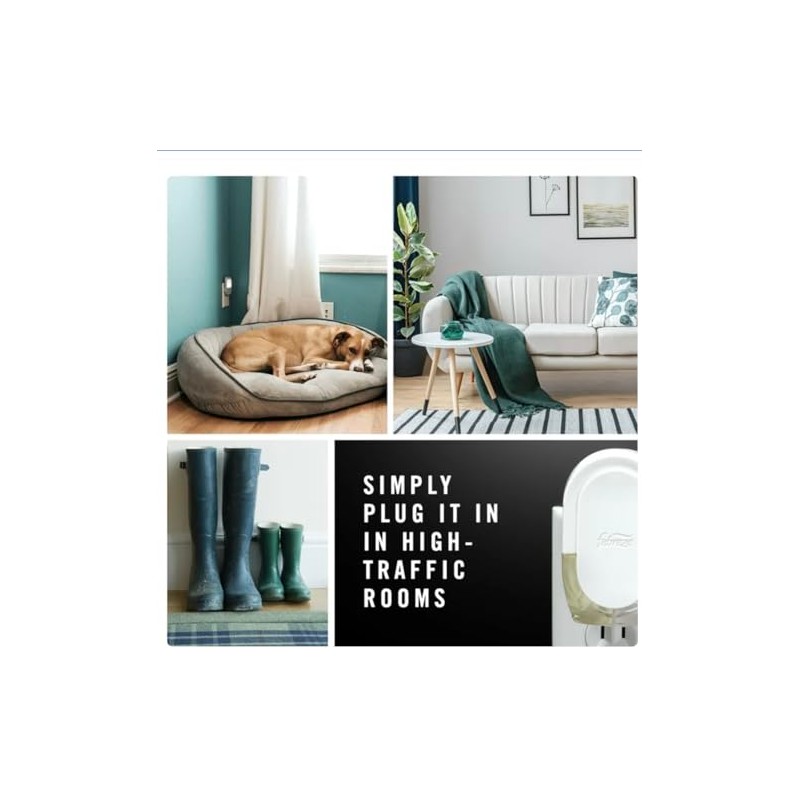 Febreze Dual Plugin Refill Scented Breeze 1.75Ml, purple