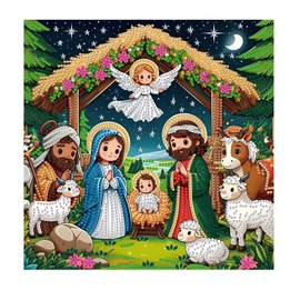 eimivrc 5D Special Shape Diamond Art Kits for Adults,Crystal Rhinestones Diamond Painting Beginners,DIY Crystal Diamond Painting Kits Gem Art and Crafts for Home Wall Decor(12x12 inch)