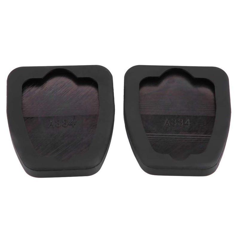 1 Pair Car Rubber Brake Pedal Pad Rubber Cover for