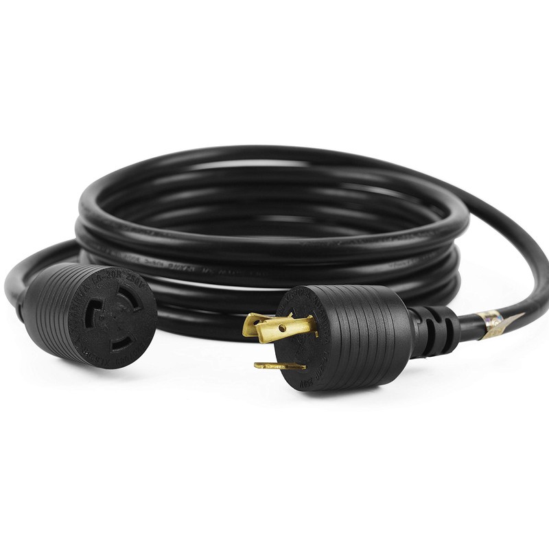 HENGYI L6-20P to L6-20R Heavy Duty Generator Locking Power Cord,Generator