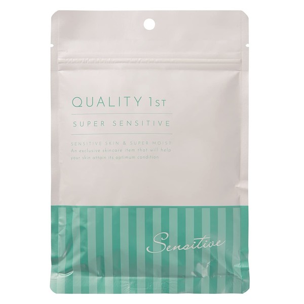 Quality 1st All-in-One Sheet Mask, Sensitive Mask, Highly Concentrated CICA Blend, 7 Sheets (x 1)