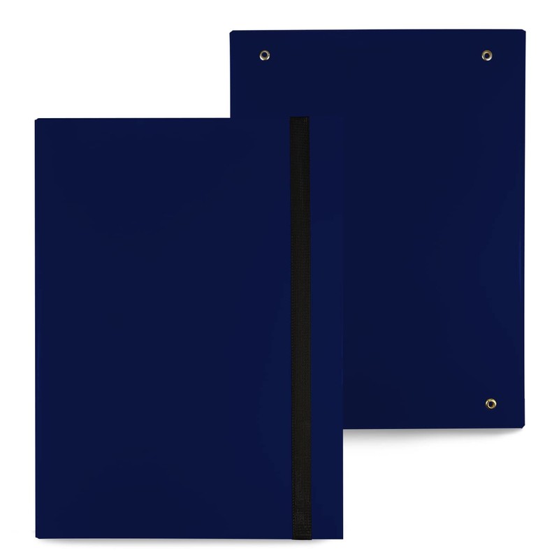 Netuno Portfolio Folder A4 Cardboard 50 mm Dark Blue Document