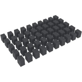 Feldherr HS025A002 50 Spacers Foam Blocks 25 mm x 20 mm x 15 mm