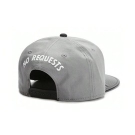 Sproutsy Men's Hip Hop DJ Hat Flat Visor Record Cap, gray