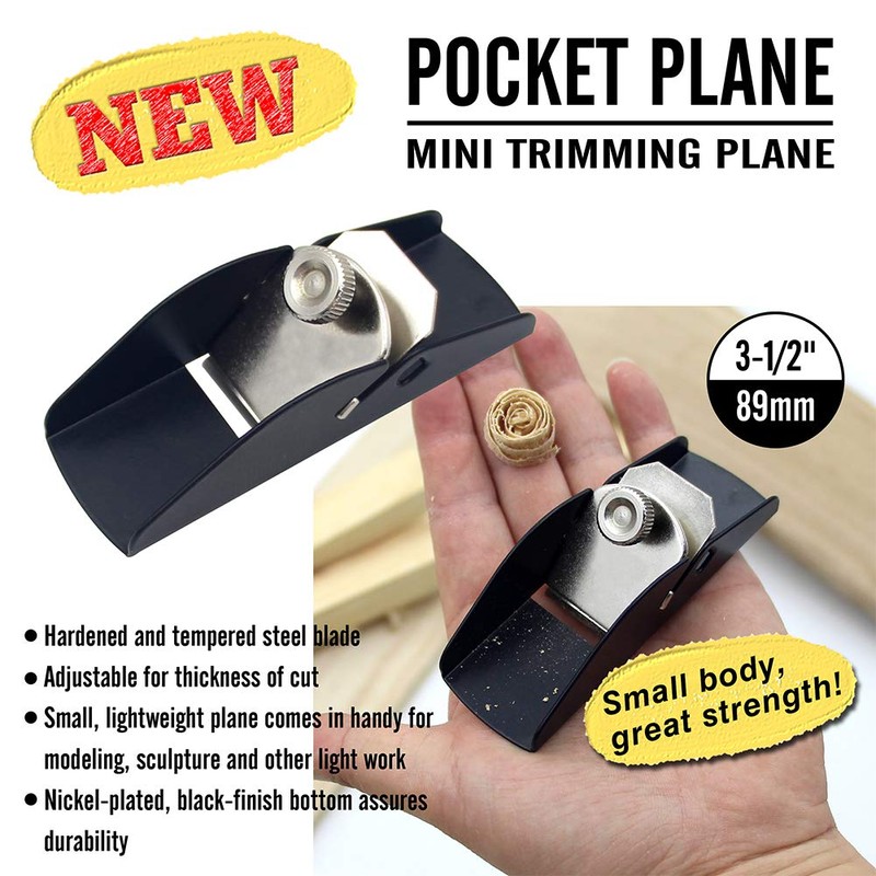 Mini Trimming Planer, Hand Planer, DIY Model Making Tool Woodworking