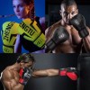 ROSALIA Guantes De Box Para Kickboxing,strap Velcro, 10 Oz