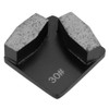Grit 30 Medium Bond Trapezoid Diamond Concrete Grinding Pad Grinding