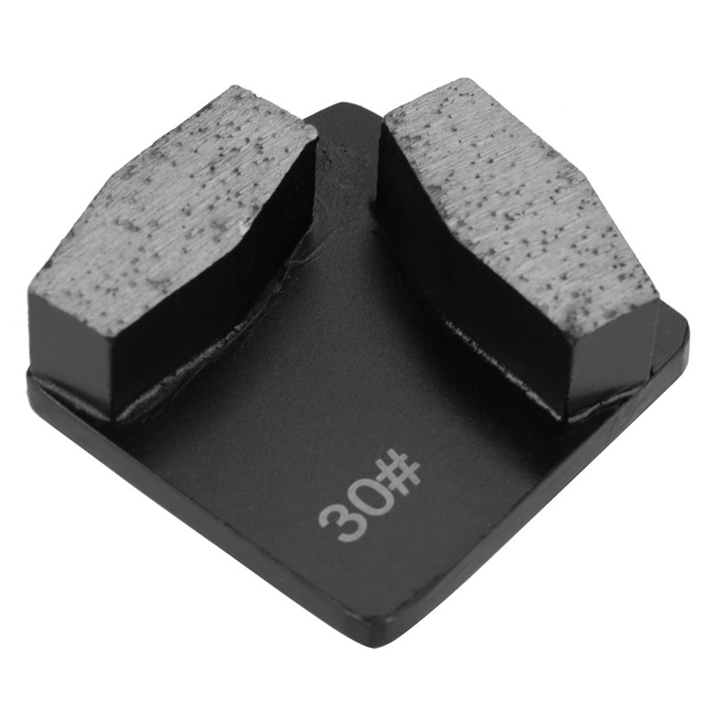 Grit 30 Medium Bond Trapezoid Diamond Concrete Grinding Pad Grinding