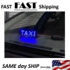 taxi sign - visual blue taxi cab LED sign