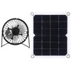 10W Solar Panel with Cooling Fan Photovoltaic Solar Panel for