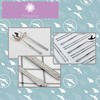 BALWOO Chopsticks [Made in Korea][5 Sets] 430 Premium Stainless Steel