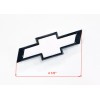 GM Front Small Black White Bowtie for 2019-2024 Chevy Silverado