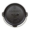 Stansport 16023 Pre-Seasoned Cast Iron Dutch Oven - 4 Qt