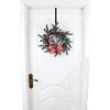 GIRCSS 10" Wreath Hanger, Metal Hooks for Front Door Christmas
