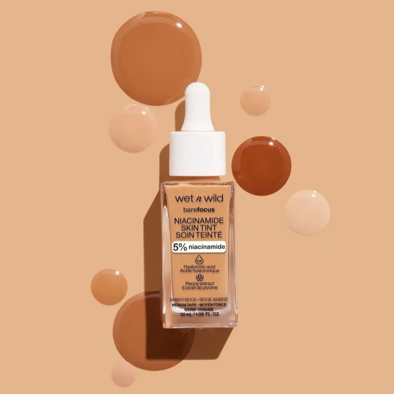 Wet n Wild Base de Maquillaje Serum Bare Focus Niacinamide