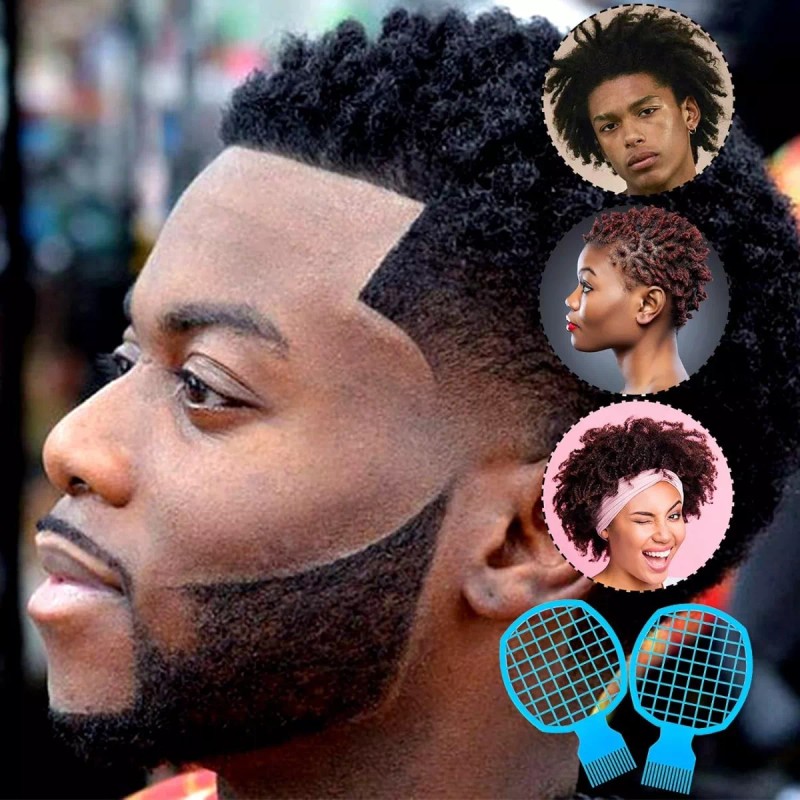 Hairplan Juego De Cepillos De Pelo Redondo De 4 Tipos,