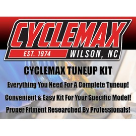 Cyclemax Full Synthetic Tune-Up Kit compatible with 2014-2020 Honda GROM 125 with Air Filter and Spark Plug