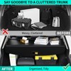 Cargo Trunk Cover Compatible with Toyota RAV4 2019-2024, Retractable Car