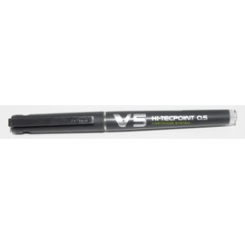 Pilot V5 Refillable Liquid Ink (Pack of 3 Black Begreen Fine Point