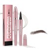 2025 Magic Eyebrow Pencil, 3D Microblading, with 4 Fork Tips,