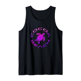 Florida Cocoa Beach Sea Turtle Stylish Tank Top