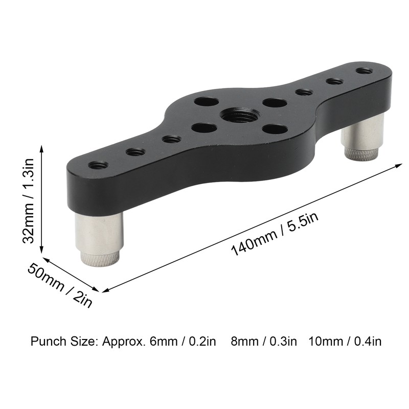 Hole Drilling Guide Centering Dowel Straight Hole Positioner Woodworking Splicing