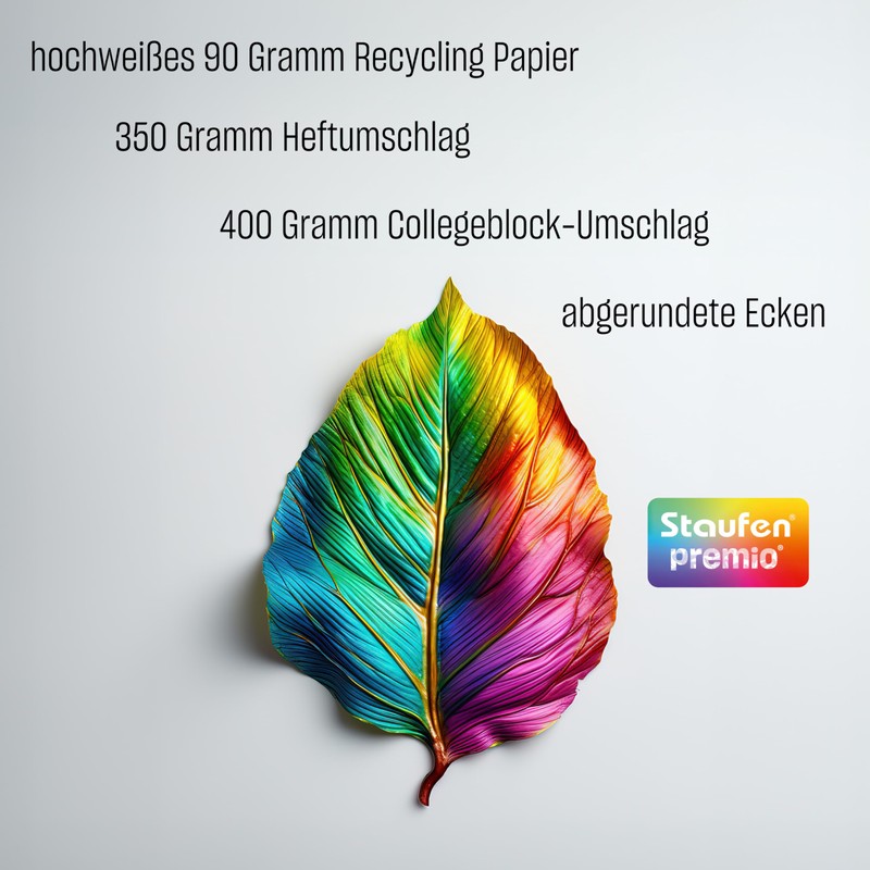 Staufen Green Exercise Book – DIN A4, Line Style 40