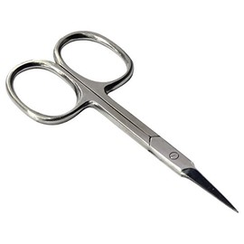 HTS 182S4 3.75" Straight Stainless Steel Cuticle Scissors