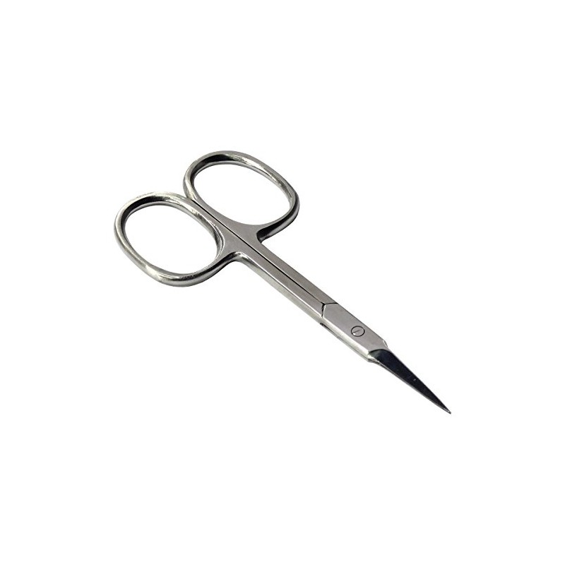 HTS 182S4 3.75" Straight Stainless Steel Cuticle Scissors