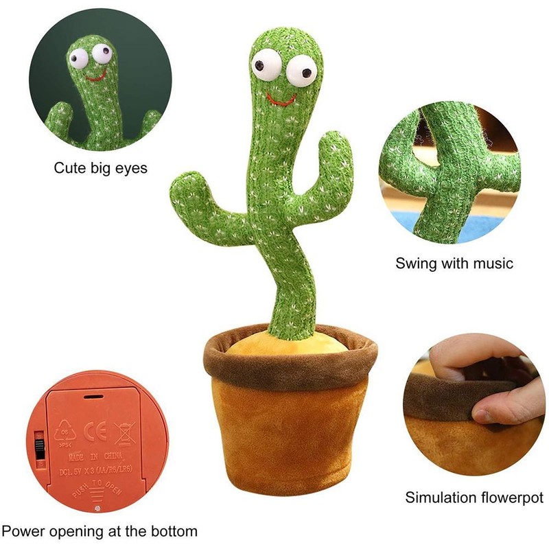 Cartoon Plush Toys Electronic Shake Dancing Toy Funny Early Childhood