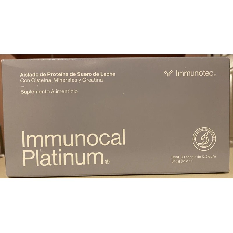 Immunocal SPECIAL PRICE IMMUNOCAL PLATINUM 30 PK,Natural source of Glutathione.Exp:10/2024