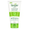 Simple Moist Foam Face Wash, 150 ml, single unit