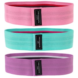 Mcm&Company A101 By The Pro Hip Belt, Elastic Band, Latex Anti-Slip, 3 Resistance Set, Length 13.0 x Width 3.1 inches (33 cm) x Width 3.1 inches (8 cm)