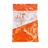 JZK Stainless Steel Flat Head Tweezers, 2Pcs for Philately, Crafting,