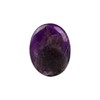 4,5 cm Natürlicher Amethyst Heilstein, Polierter Groß-Edelstein, Sorgenstein, Handschmeichler, Trommelstein