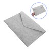 SEWACC Felt Document Carrier Bag with Button Closure Portable Organizer