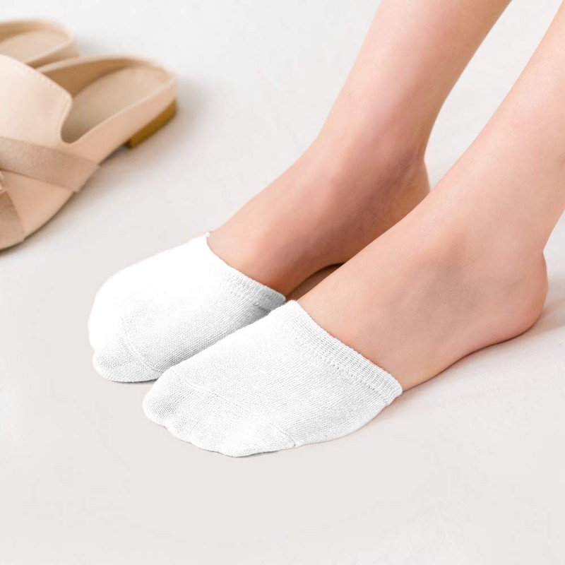 SUNTRADE Toe Topper Socks, Liner Socks Breathable, Colorful Half Socks