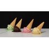 Fake Melting Vanilla Ice Cream Cone